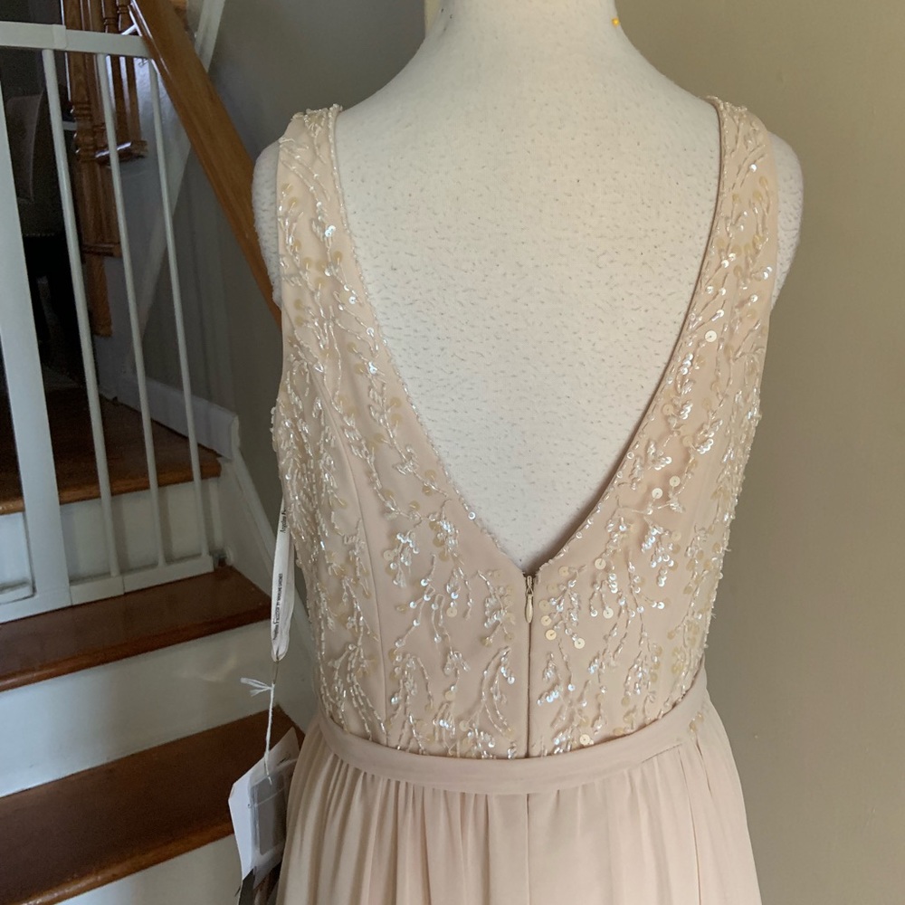 Mori Lee 20472 champagne size 14 - Picture 5 of 8